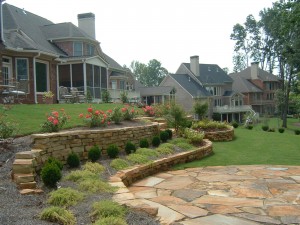 home landscape design in woodstock