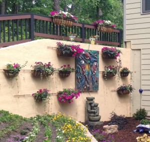 Create a Masterpiece with Inorganic Elements hardscaping elements