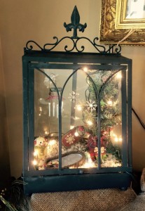 snowman christmas display