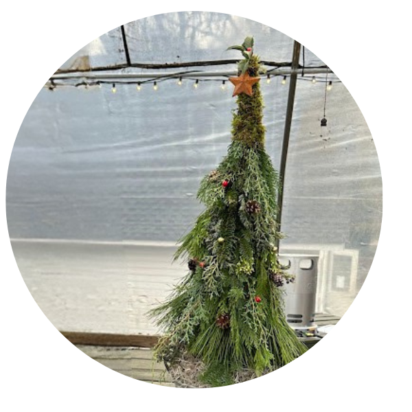 Tabletop Tree Round
