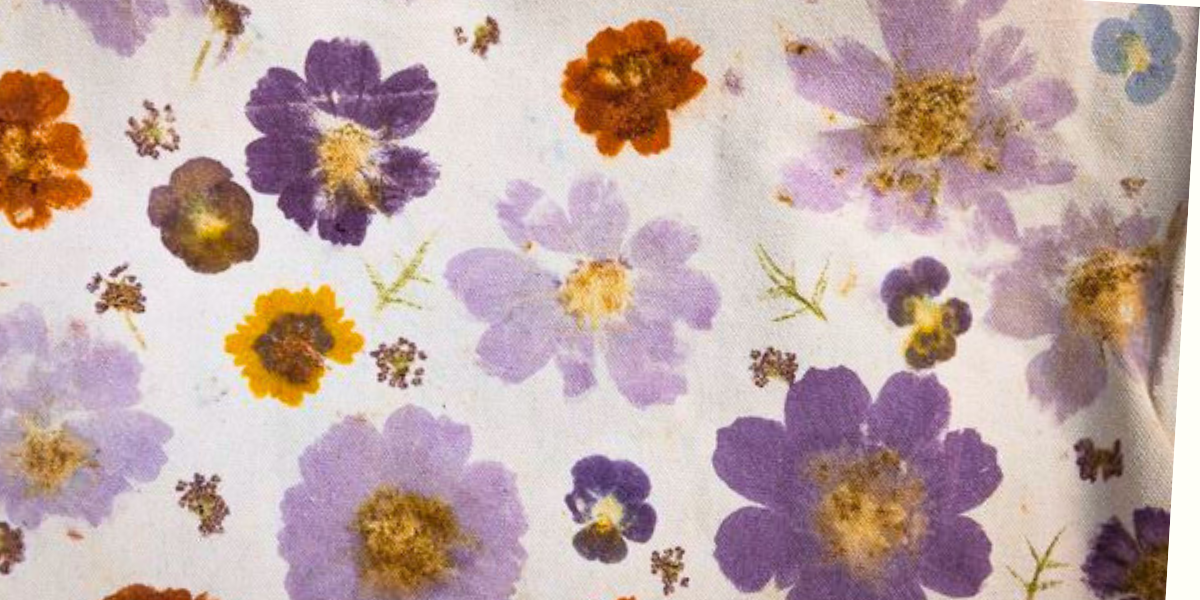 Flower pounding tote